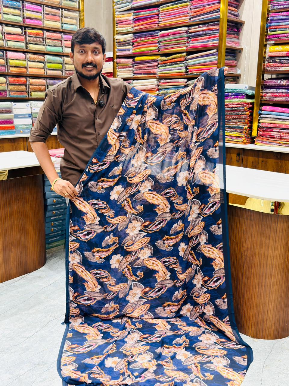 EMBELLISHED PREMIUM GEORGETTE