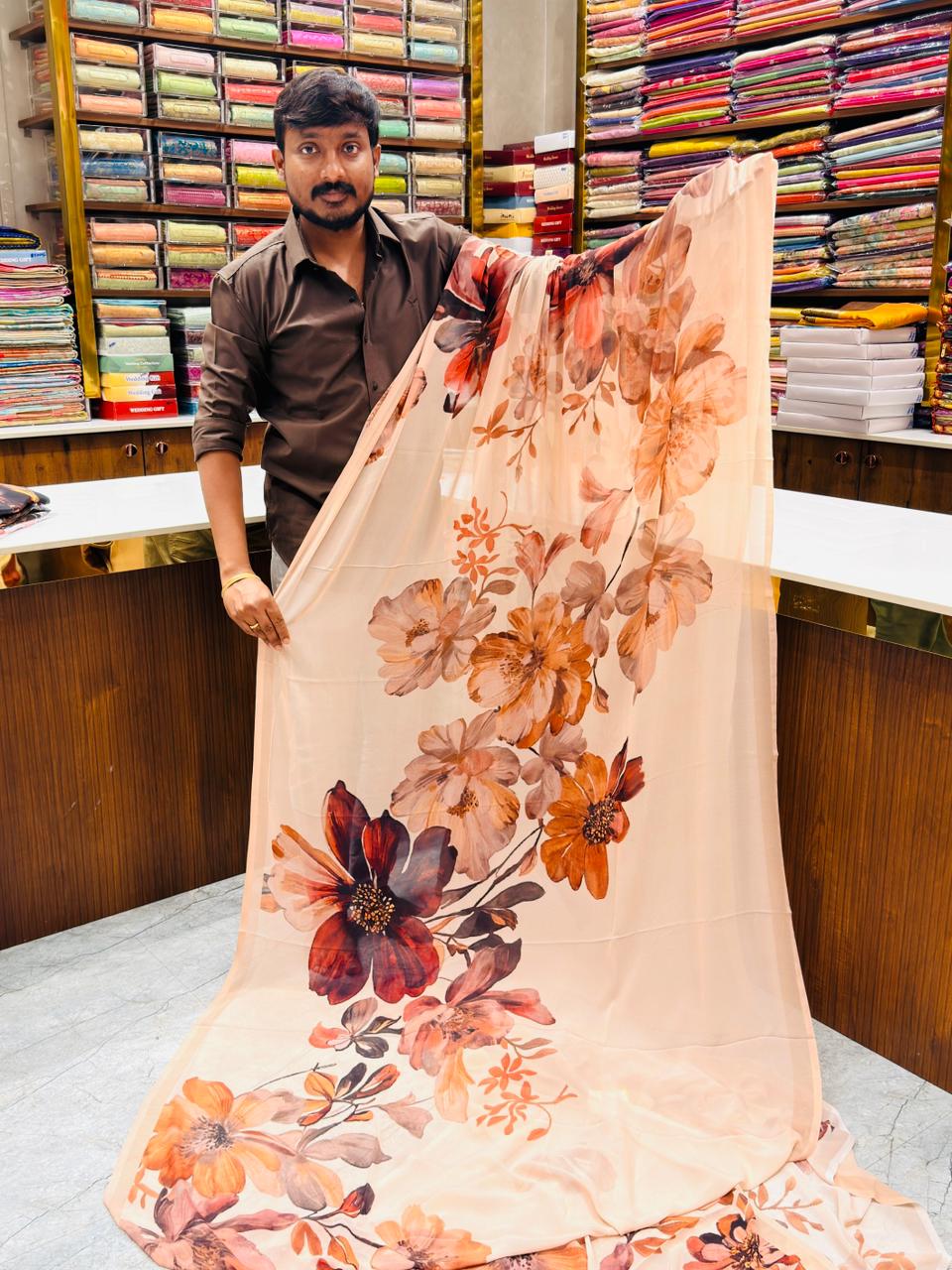EMBELLISHED PREMIUM GEORGETTE