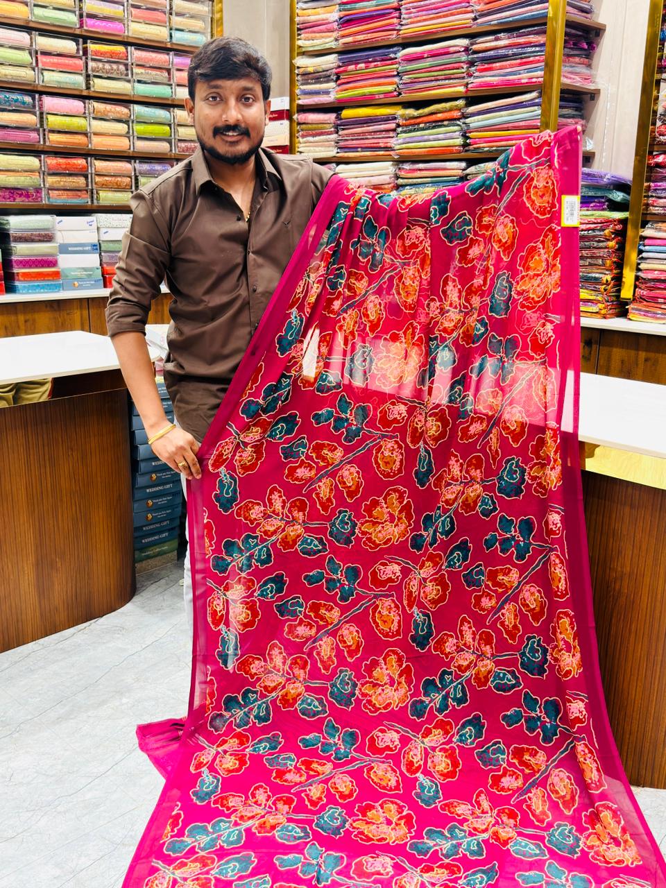 EMBELLISHED PREMIUM GEORGETTE