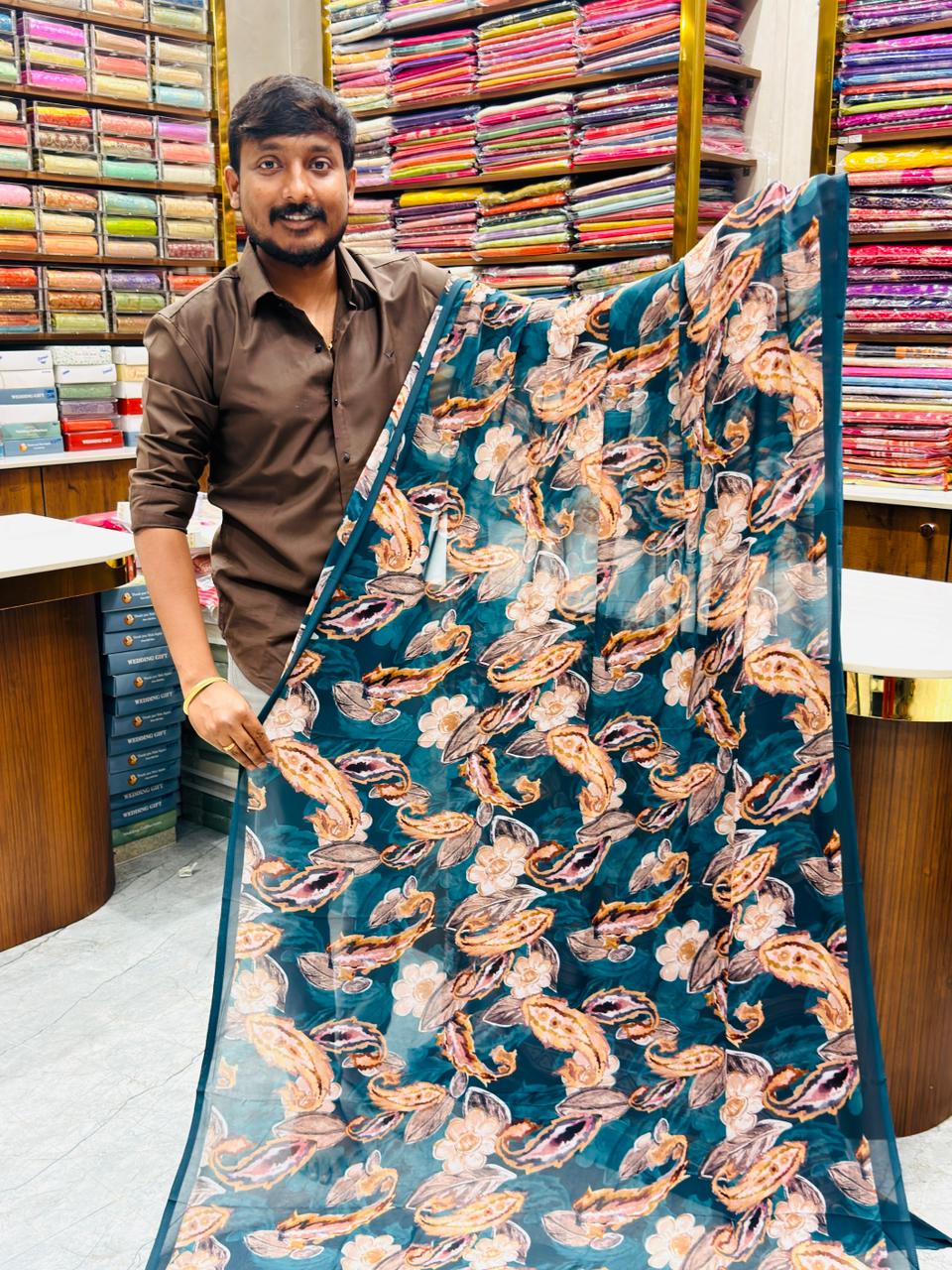 EMBELLISHED PREMIUM GEORGETTE