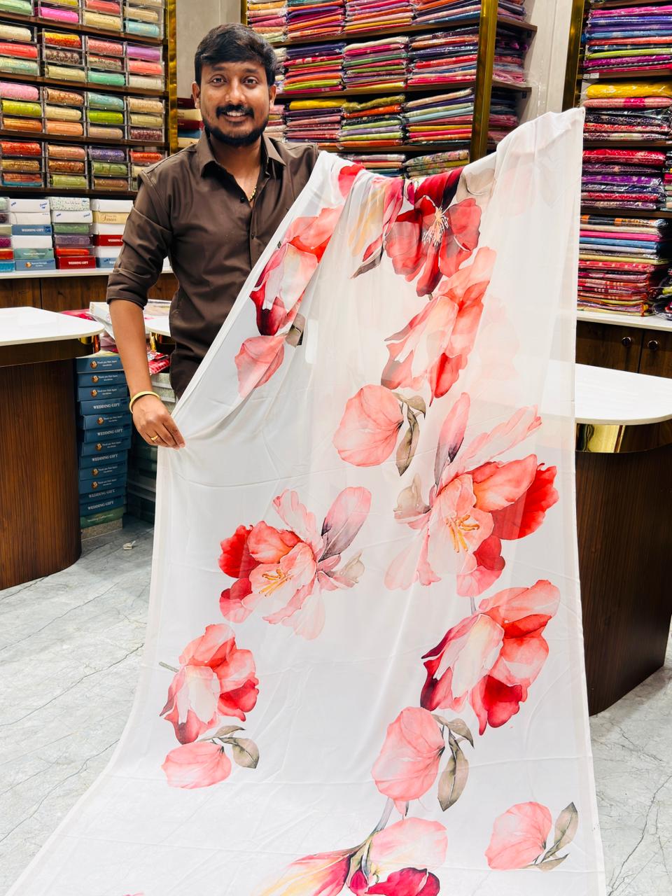 EMBELLISHED PREMIUM GEORGETTE