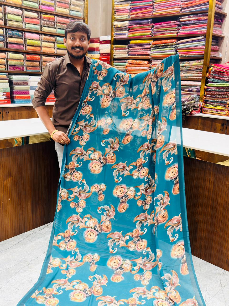 EMBELLISHED PREMIUM GEORGETTE