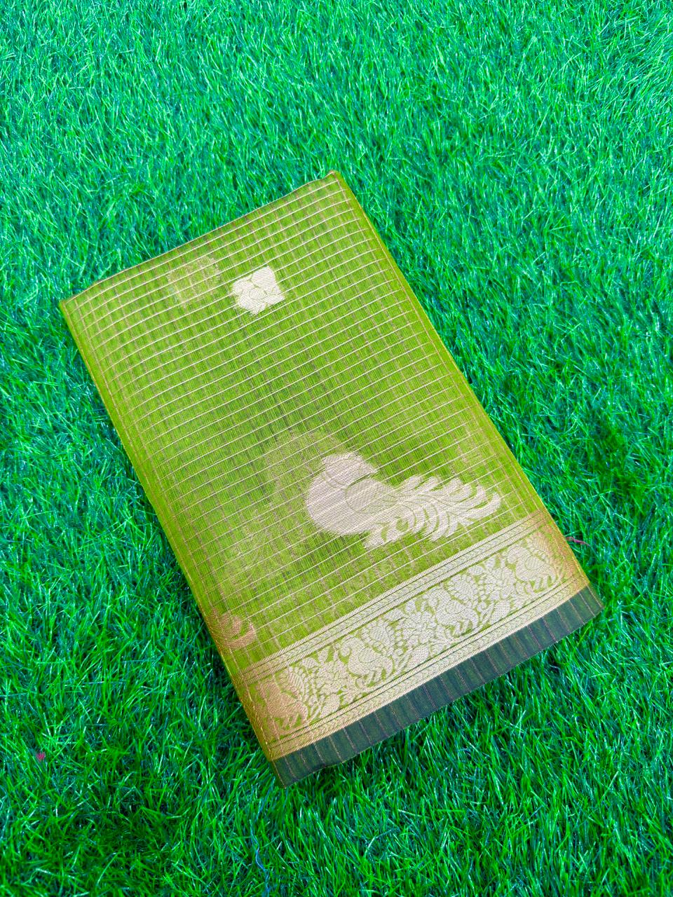 PURE MAHESHWARI PEACOCK