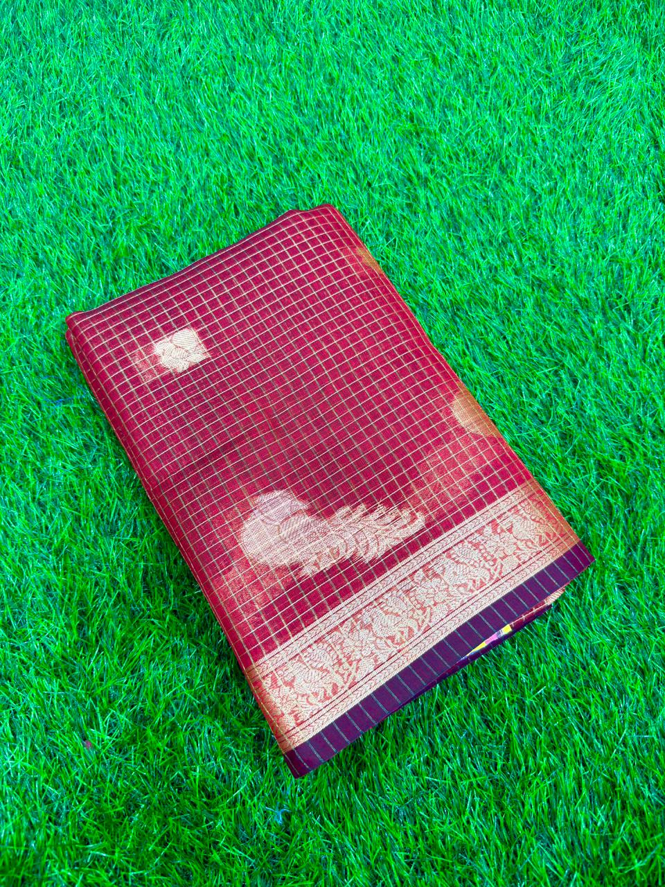 PURE MAHESHWARI PEACOCK