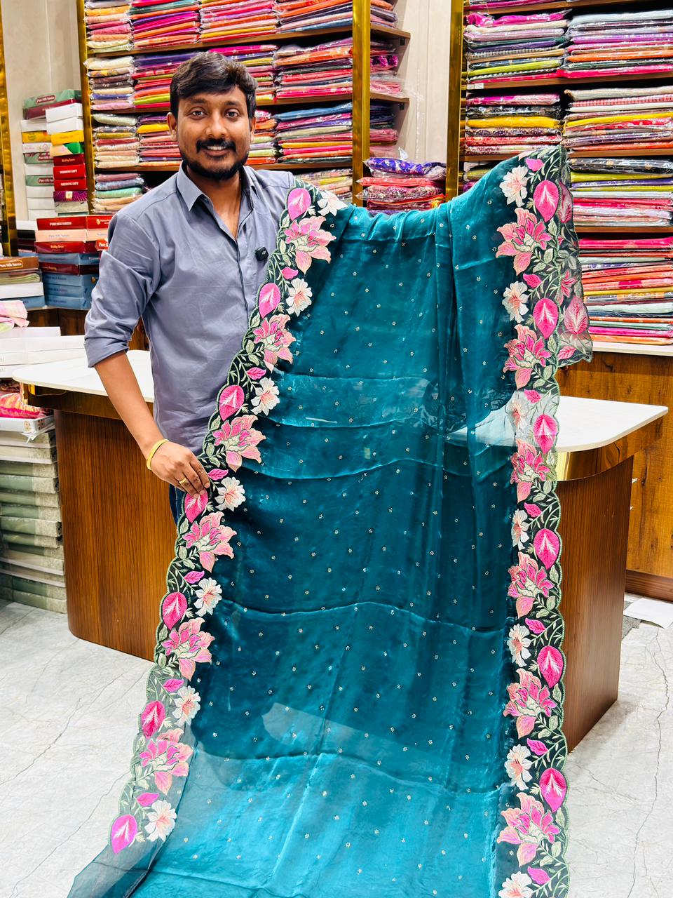 DESIGNER WORK SAREES