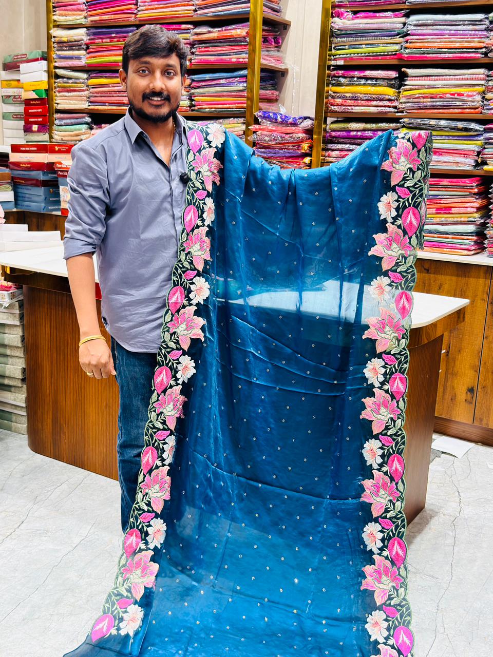 DESIGNER WORK SAREES