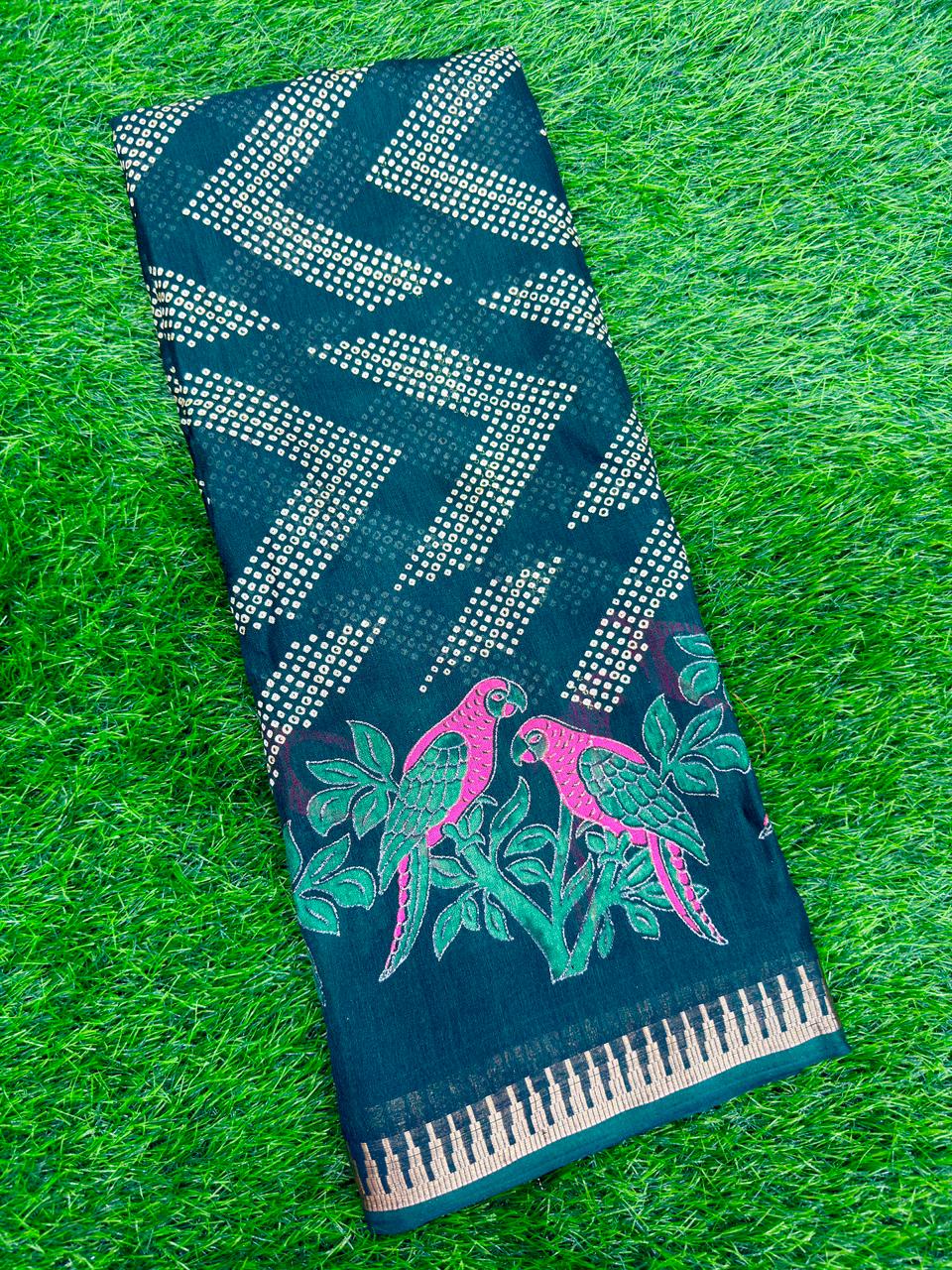 PARROT GEORGETTE