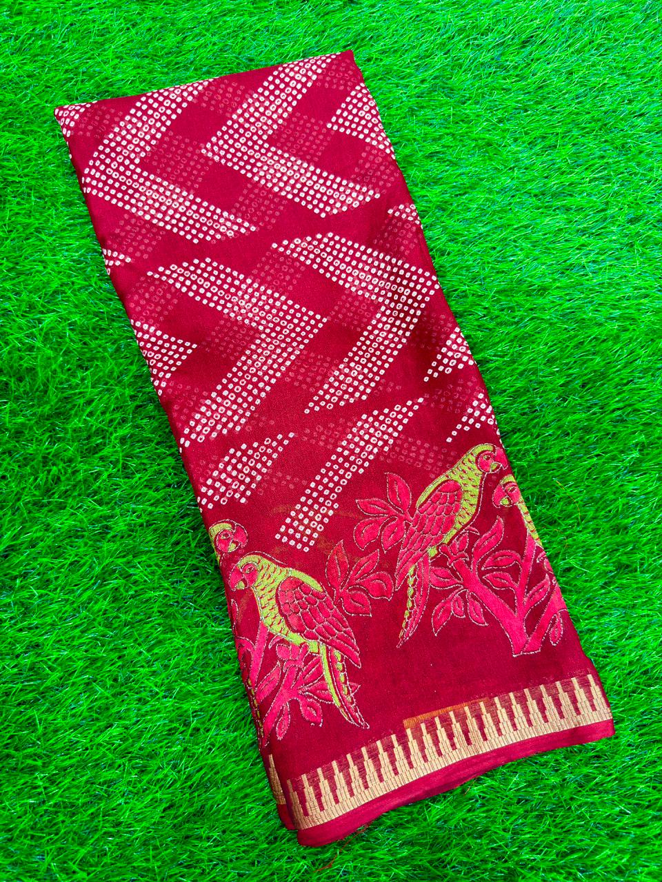 PARROT GEORGETTE