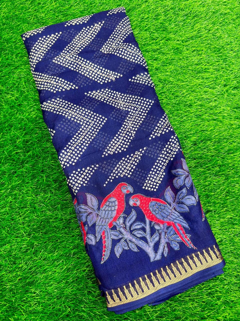 PARROT GEORGETTE