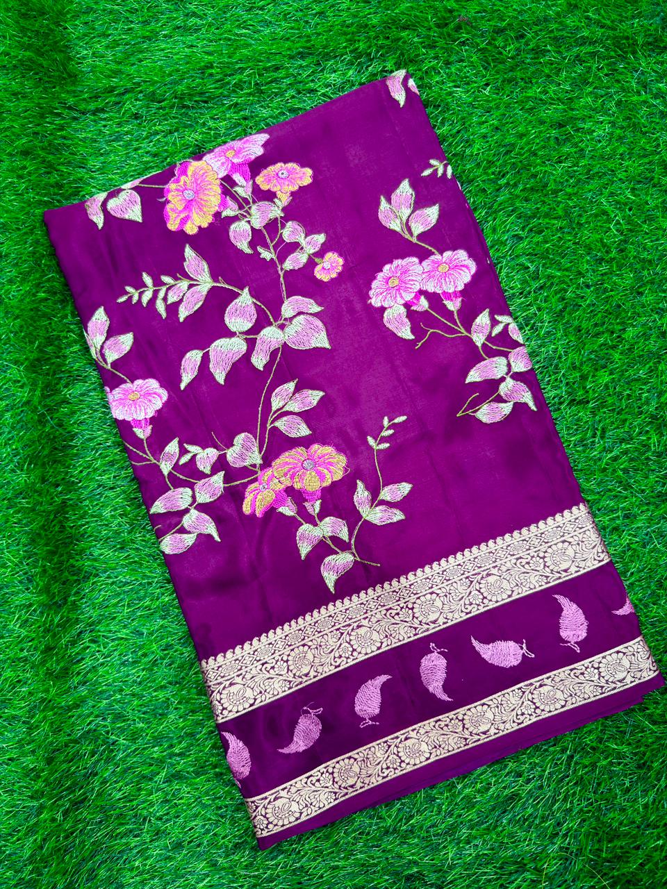PREMIUM CRAPE BANARASI