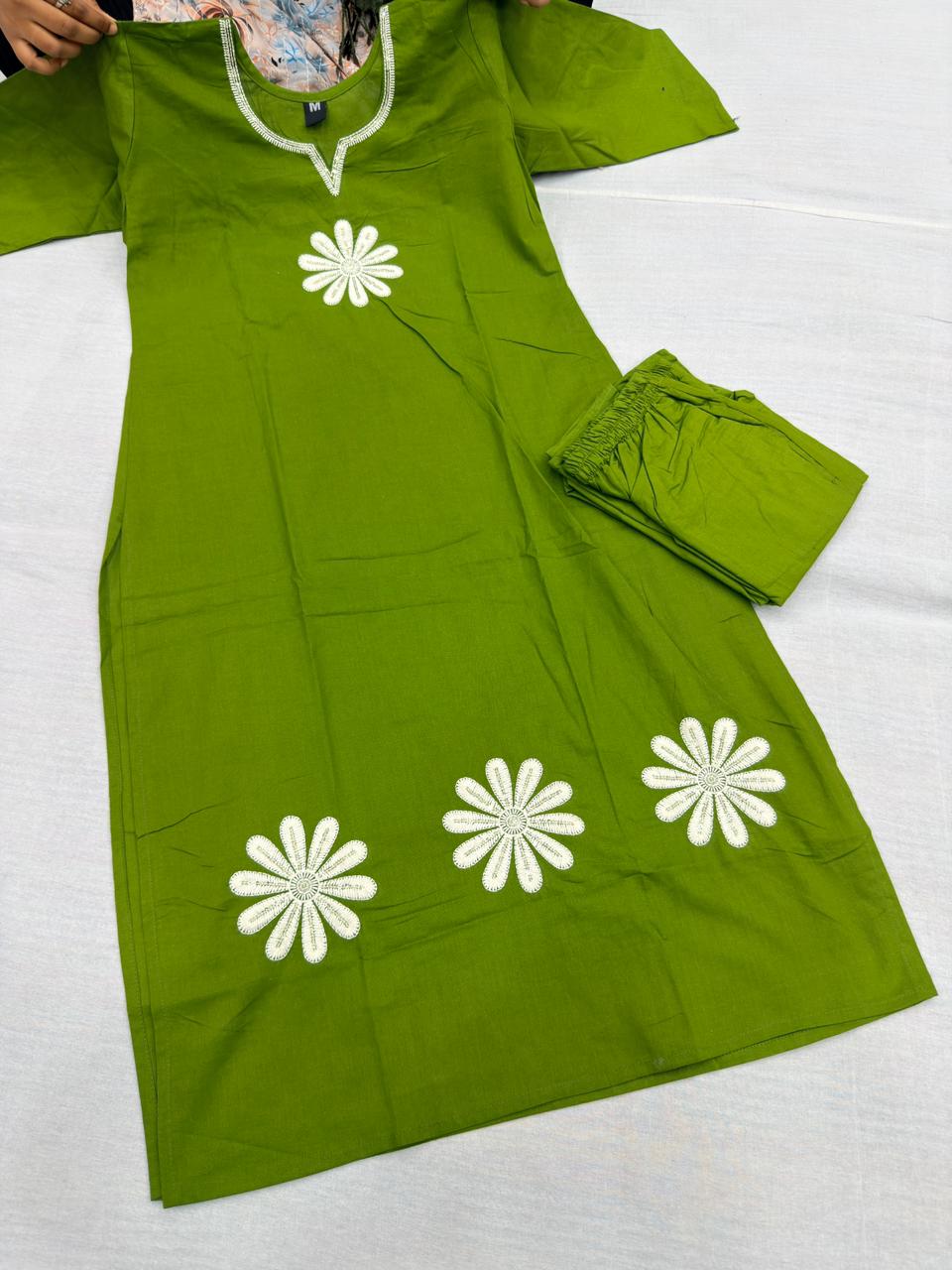 COTTON SUN FLOWER 2PC