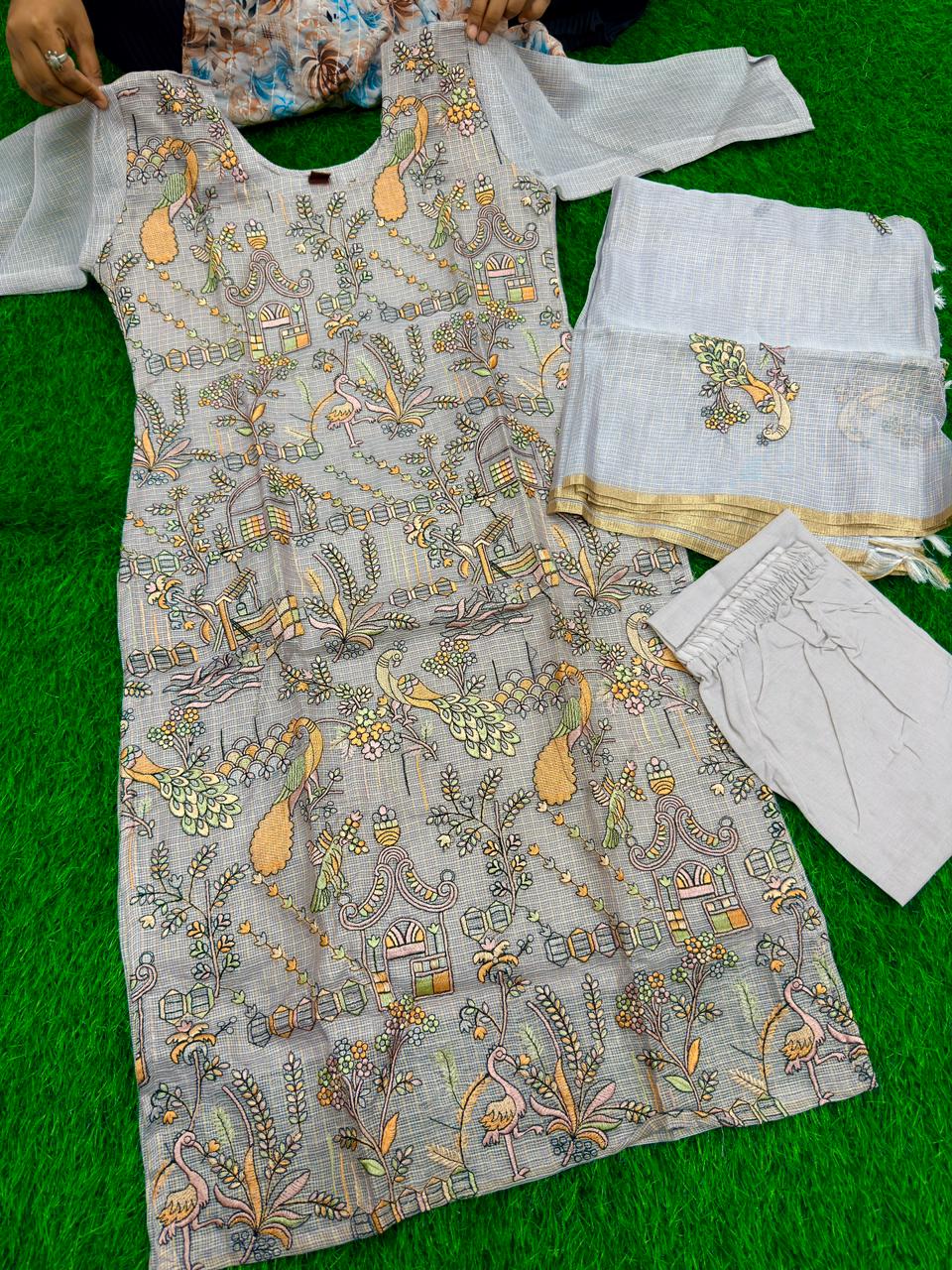 EMBROIDERY TISSUE KOTA