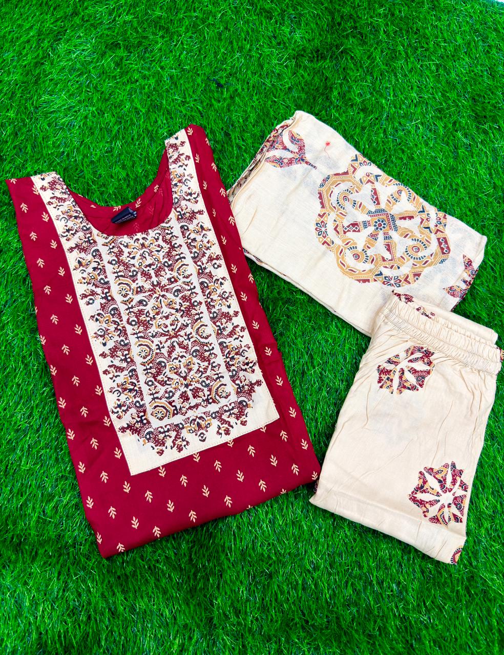 3pc set Rayon