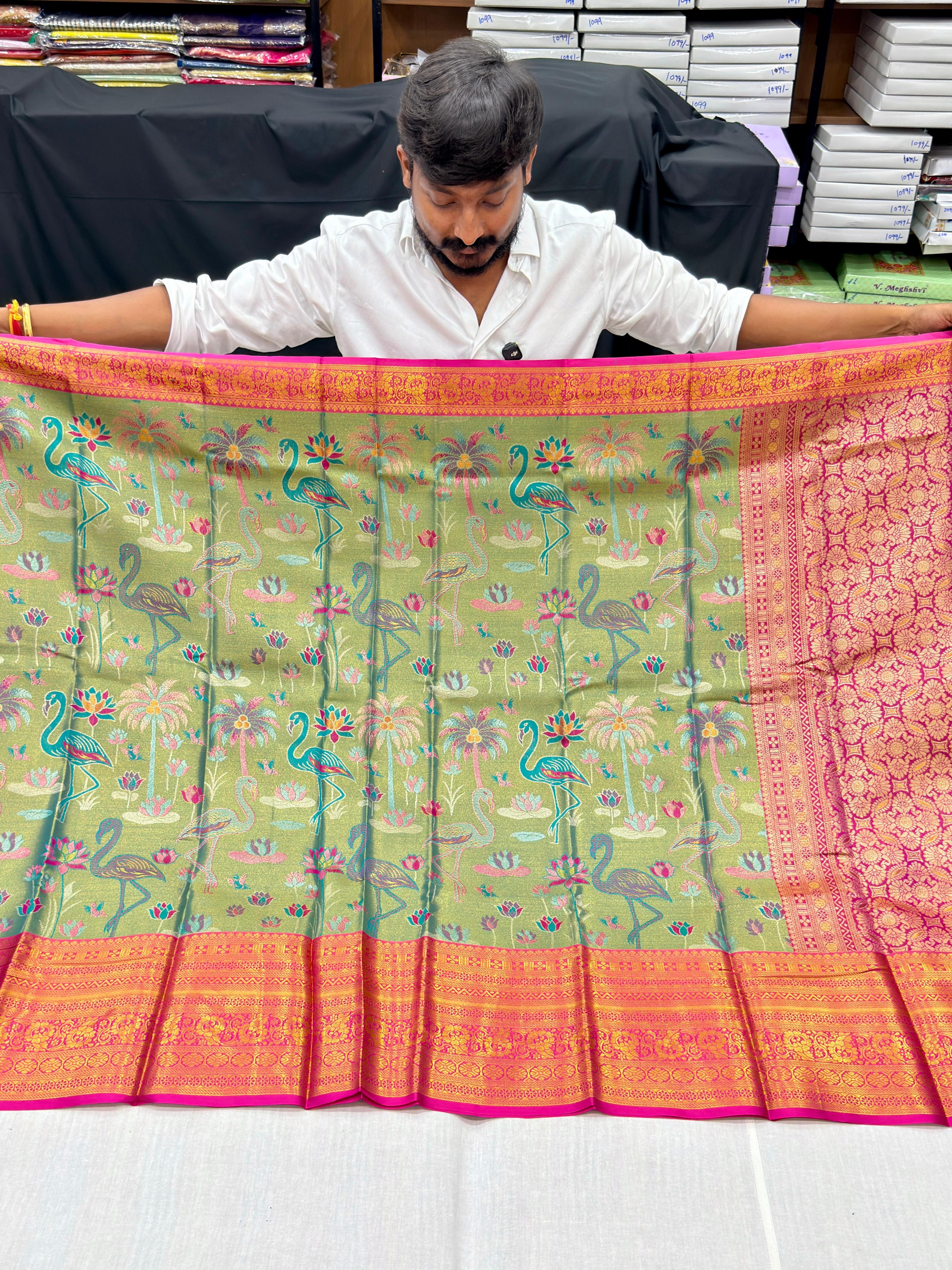 SEMI KANCHI FLAMINGO