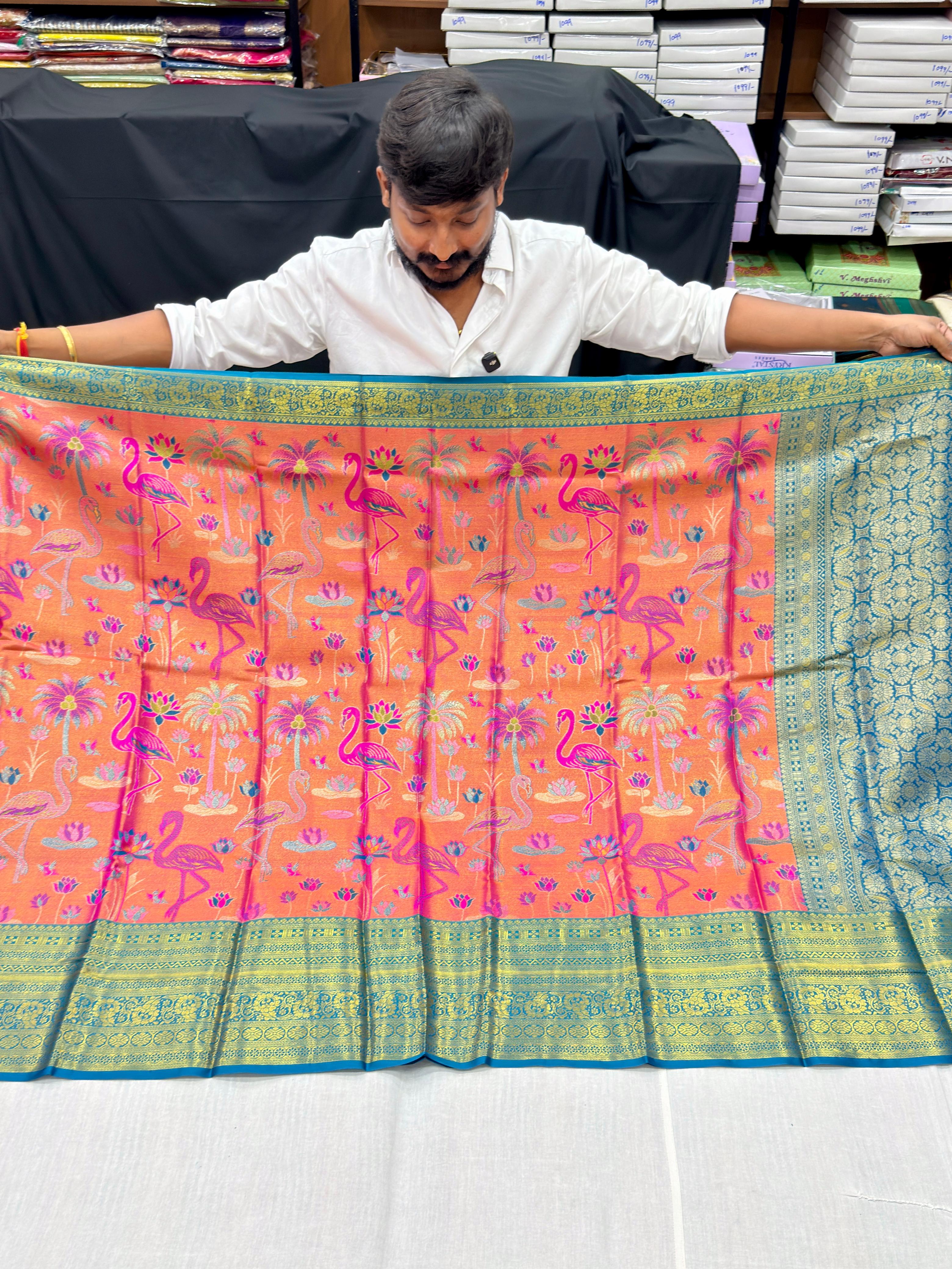 SEMI KANCHI FLAMINGO