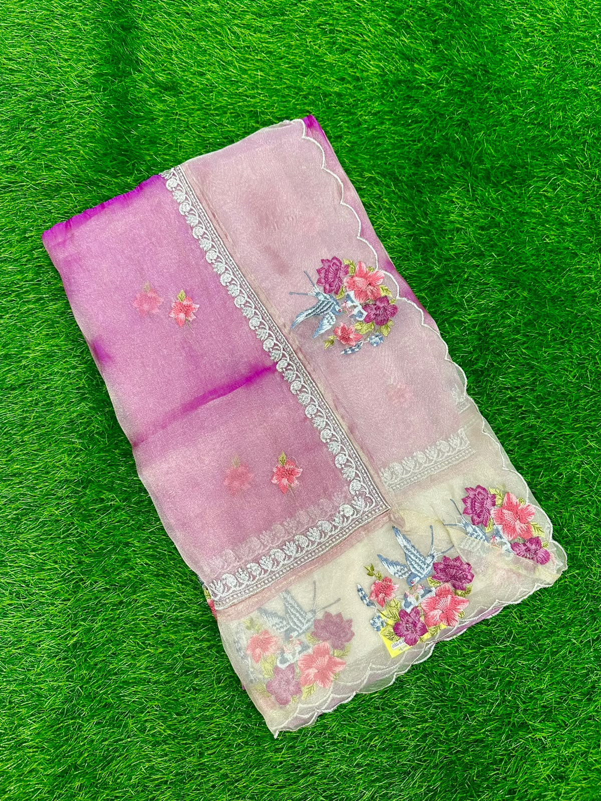 GOLDEN TISSUE EMBROIDERY