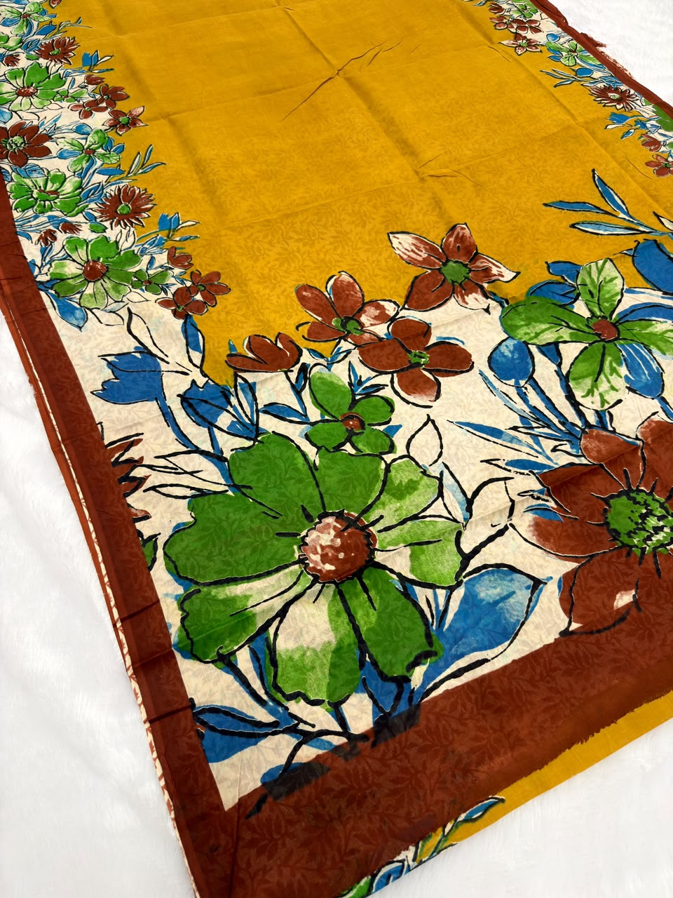 MUL MUL HANDBLOCKED COTTON