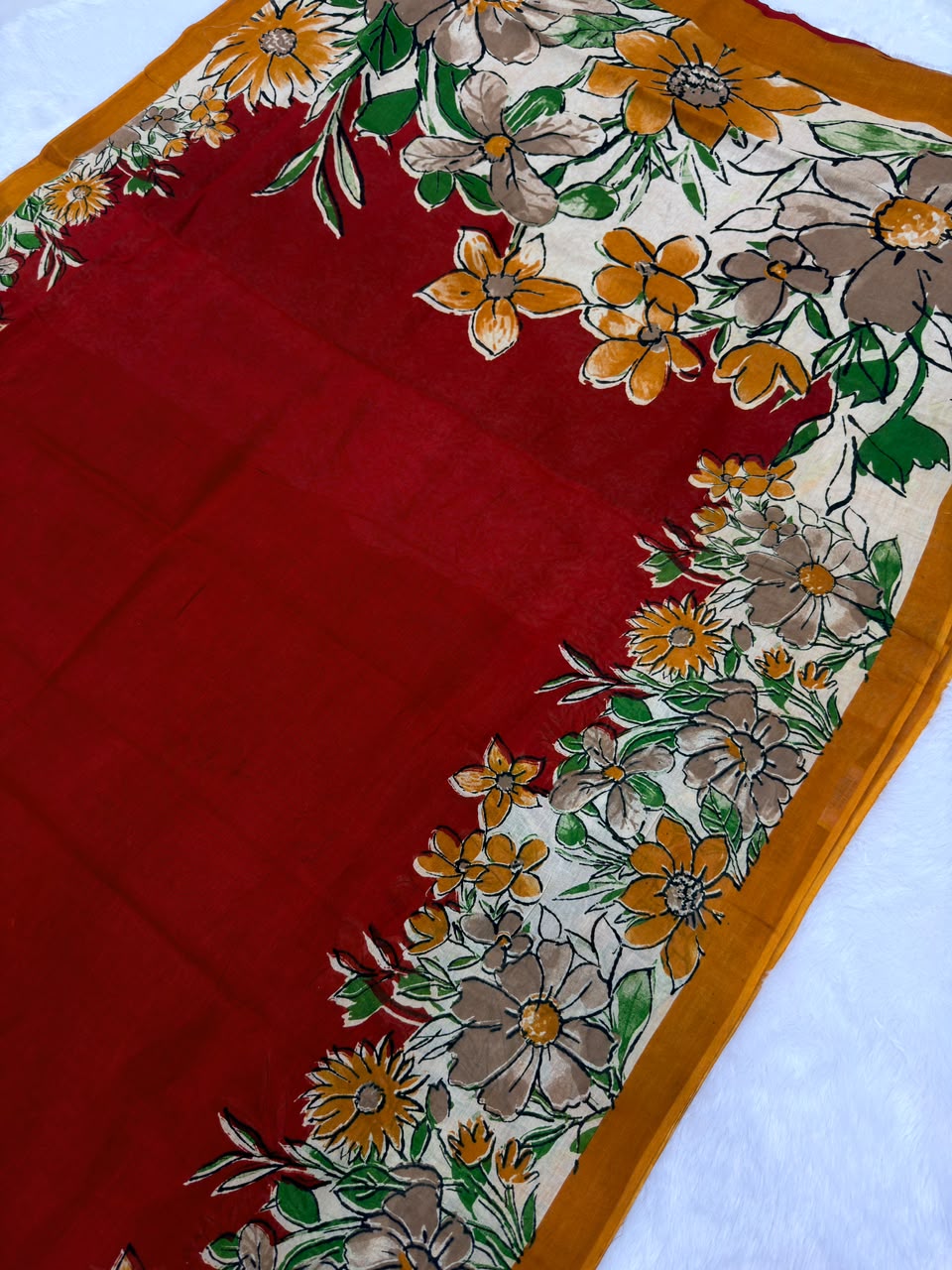 MUL MUL HANDBLOCKED COTTON