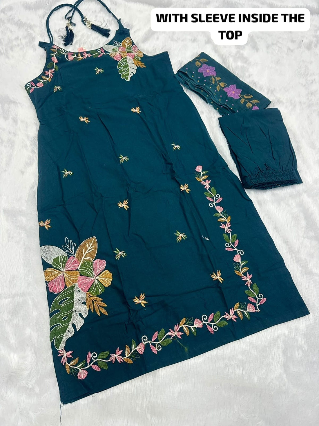 EMBROIDERY 3 PCS SET COTTON