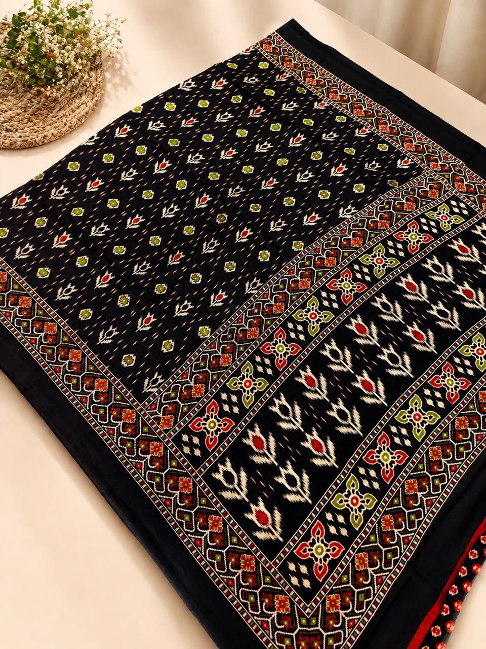 ASSAM IKKAT SILK SAREES