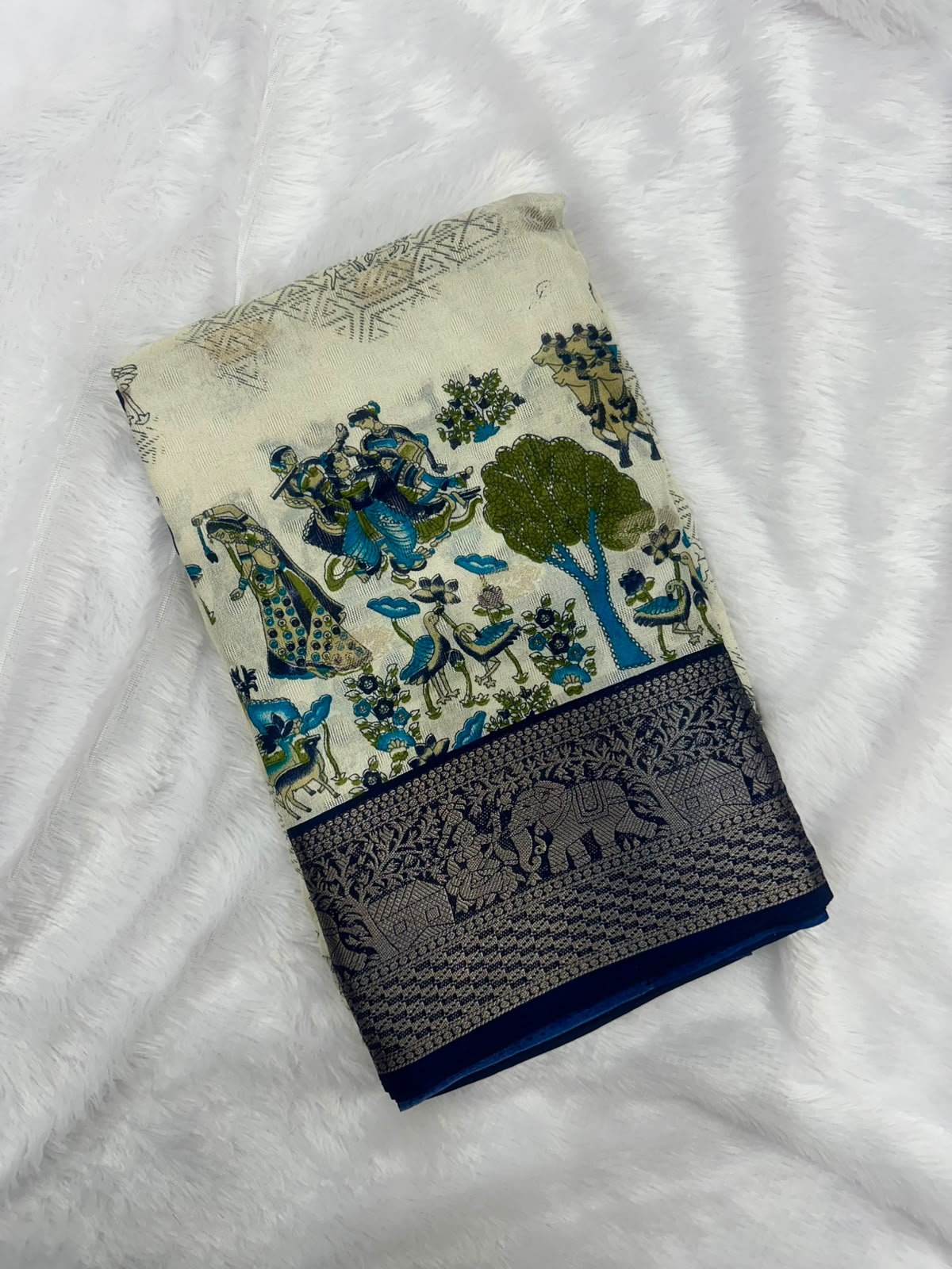 KALAMKARI GEORGETTE