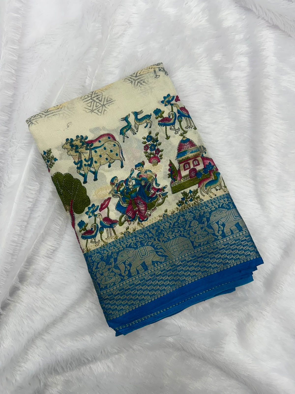 KALAMKARI GEORGETTE