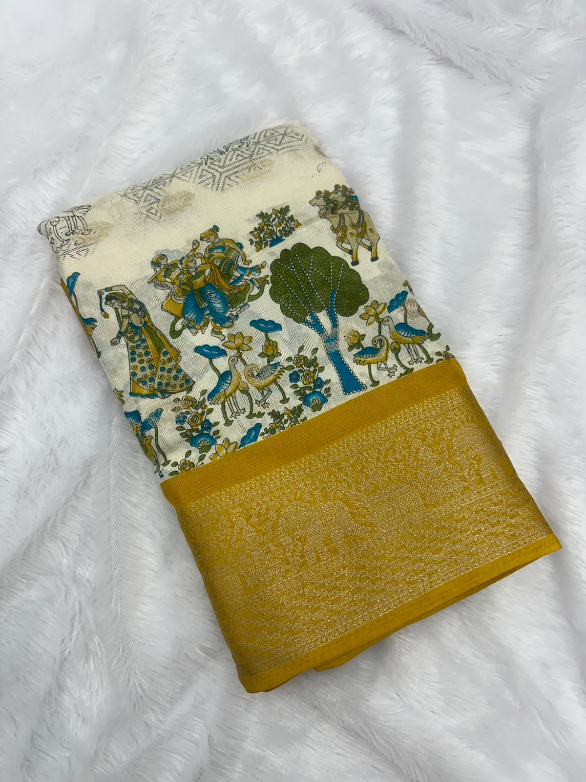 KALAMKARI GEORGETTE