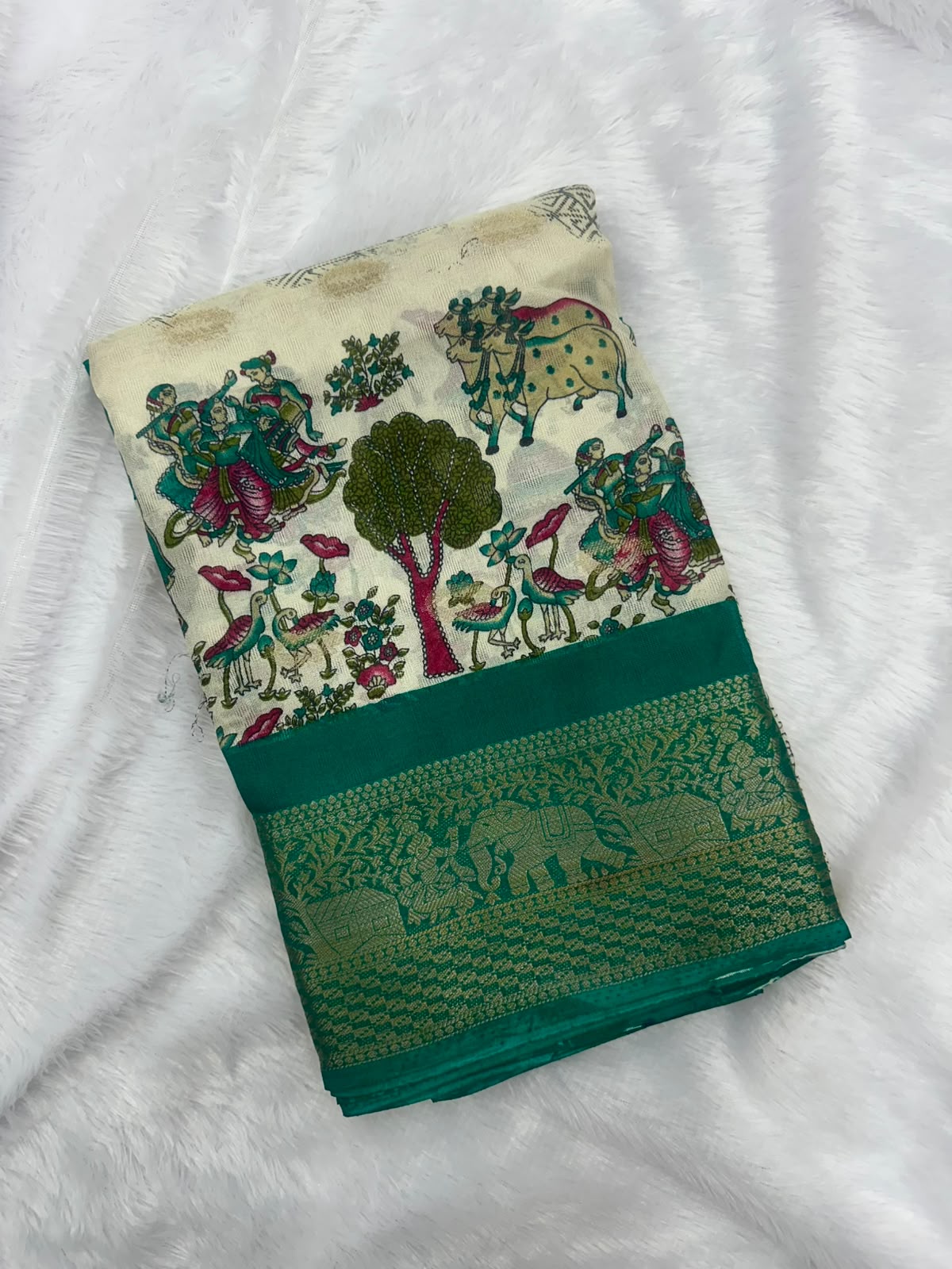 KALAMKARI GEORGETTE