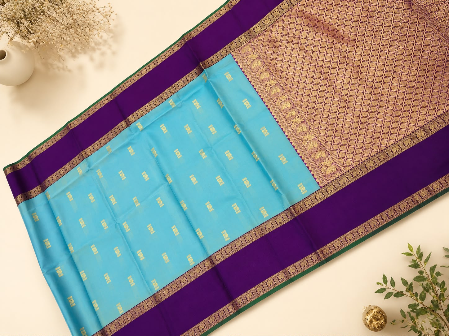 KANJEEVARAM GADWAL SILK