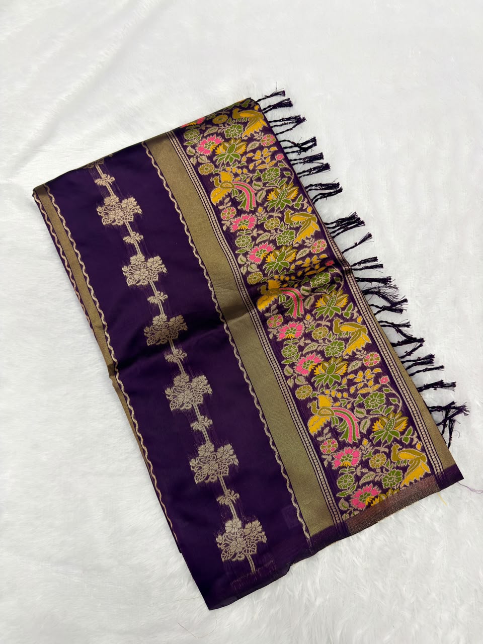 MEENAKARI SEMI PATTU SILK-1