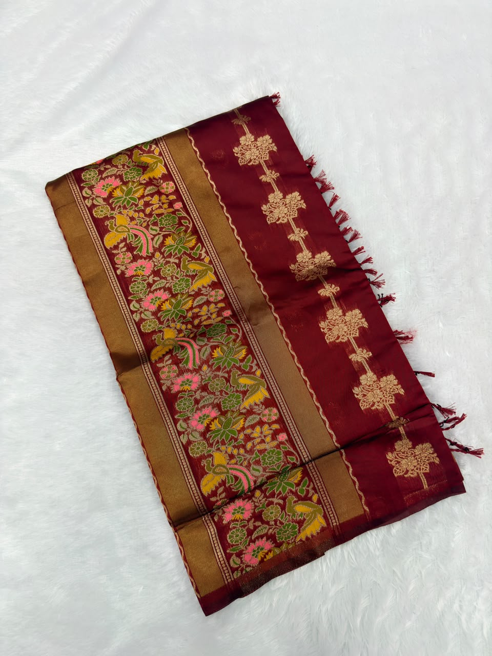 MEENAKARI SEMI PATTU SILK-1