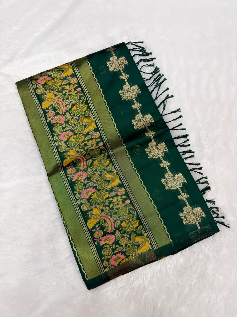 MEENAKARI SEMI PATTU SILK-1