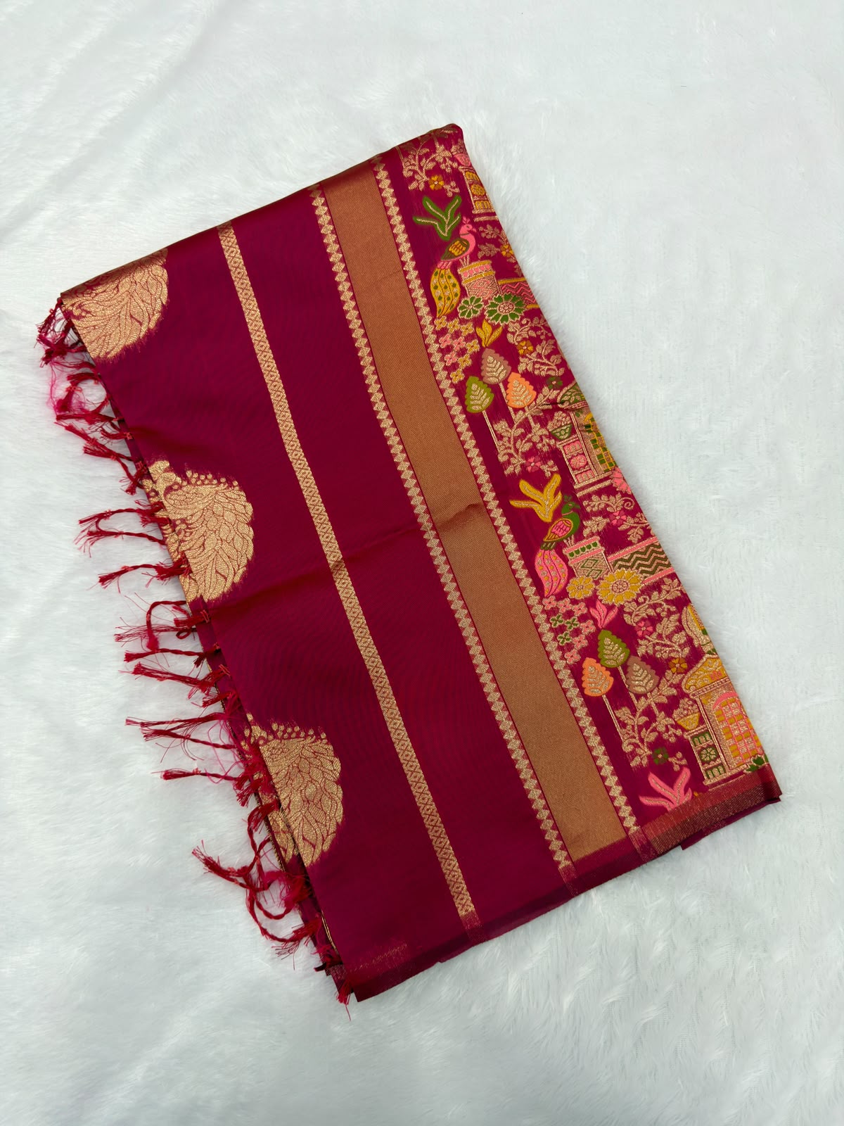 MEENAKARI SEMI PATTU SILK-2