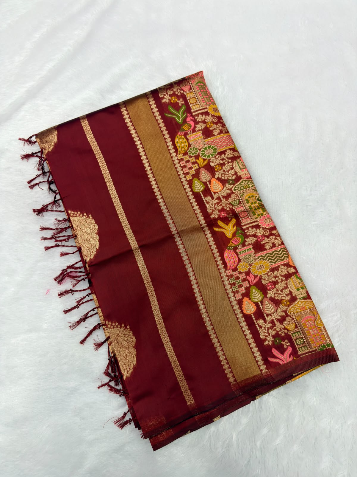 MEENAKARI SEMI PATTU SILK-2