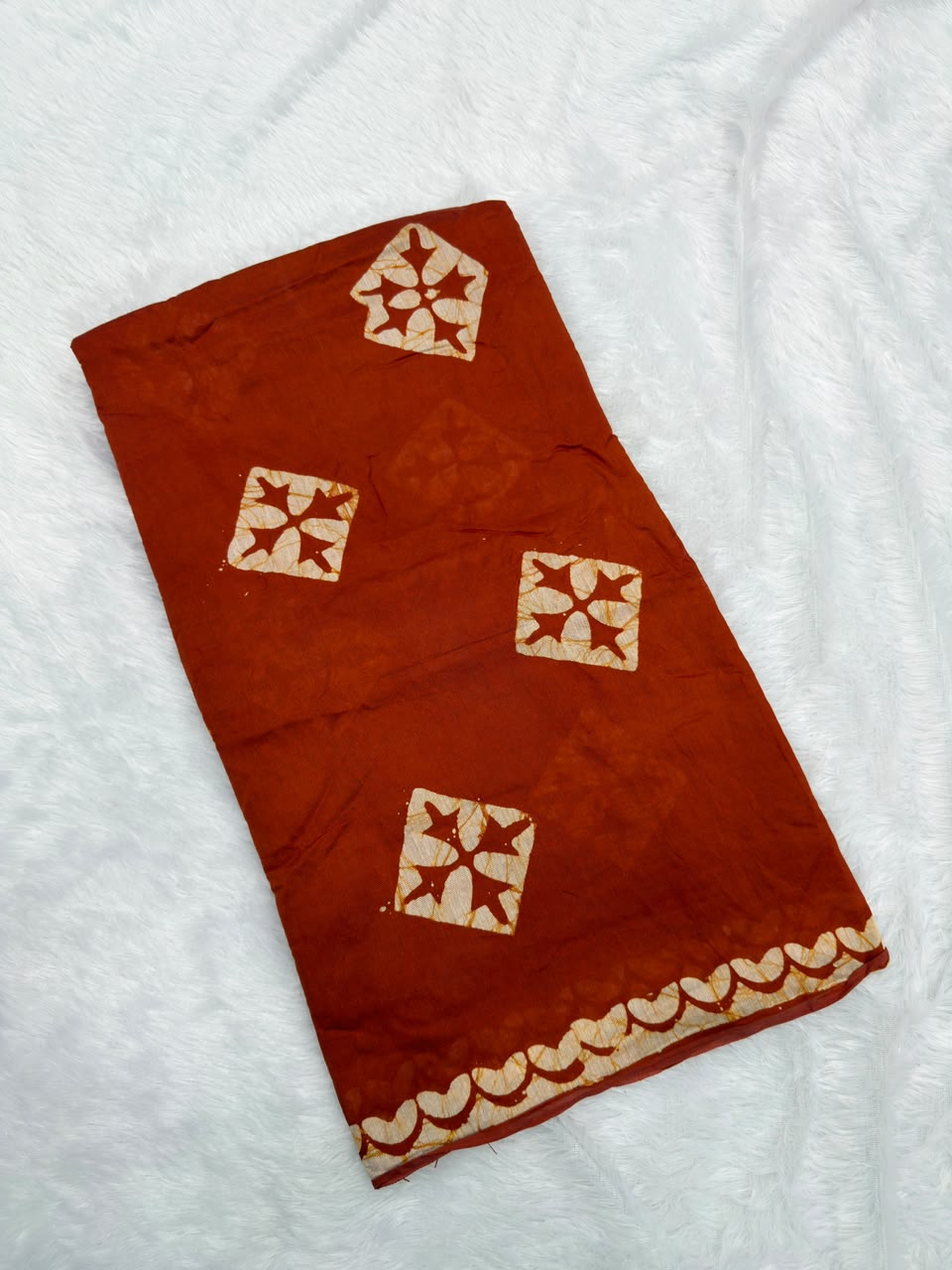 MUL CHANDERI HANDBLOCKED COTTON