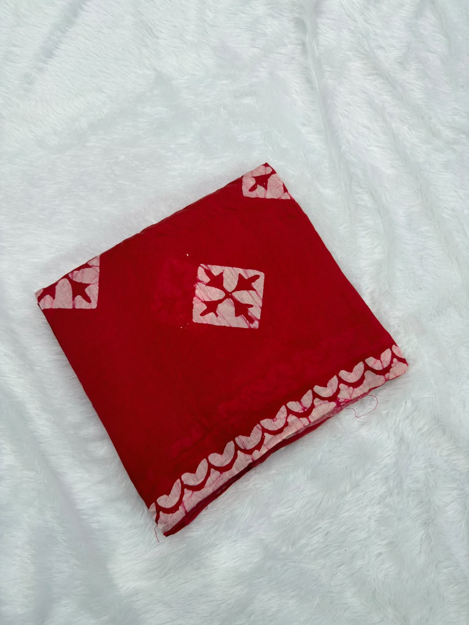 MUL CHANDERI HANDBLOCKED COTTON