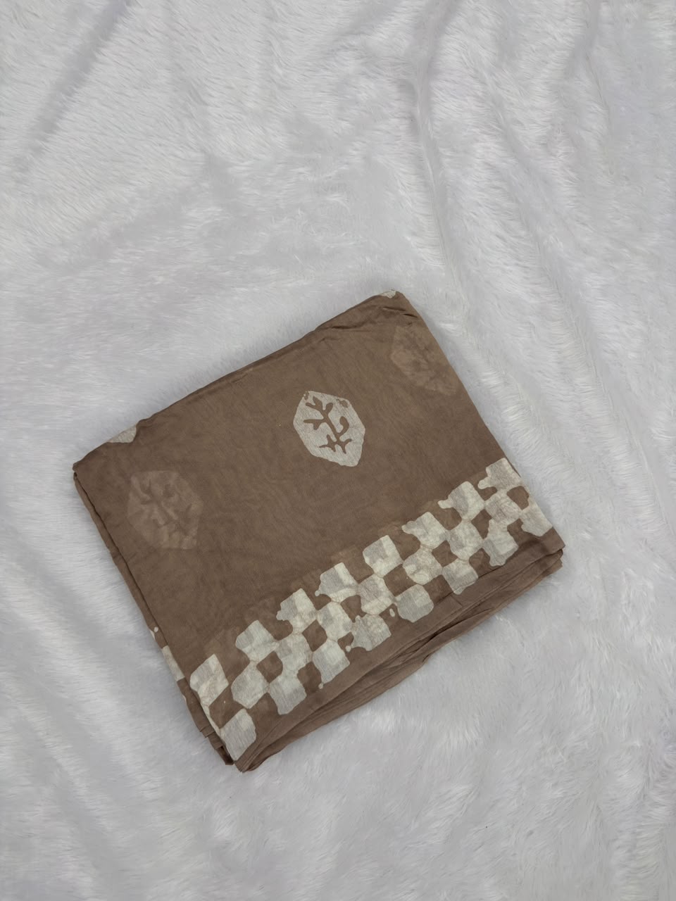 MUL CHANDERI HANDBLOCKED COTTON