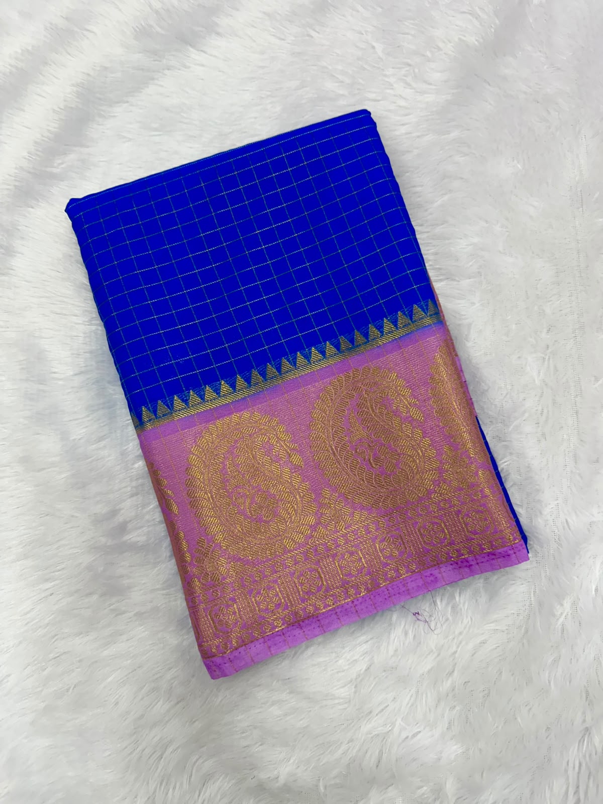 MYSORU CREPE SILK MANGO BORDER