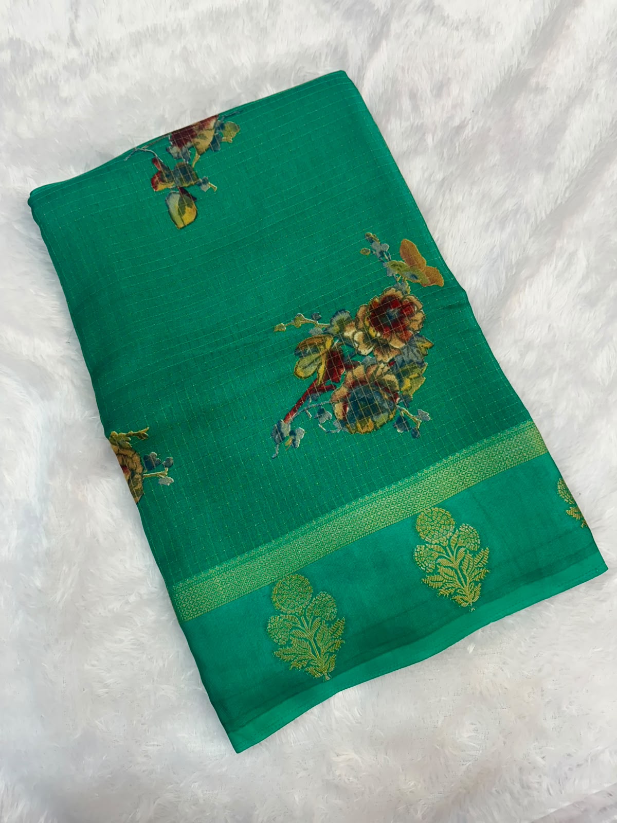 VINTAGE FLORAL GEORGETTE