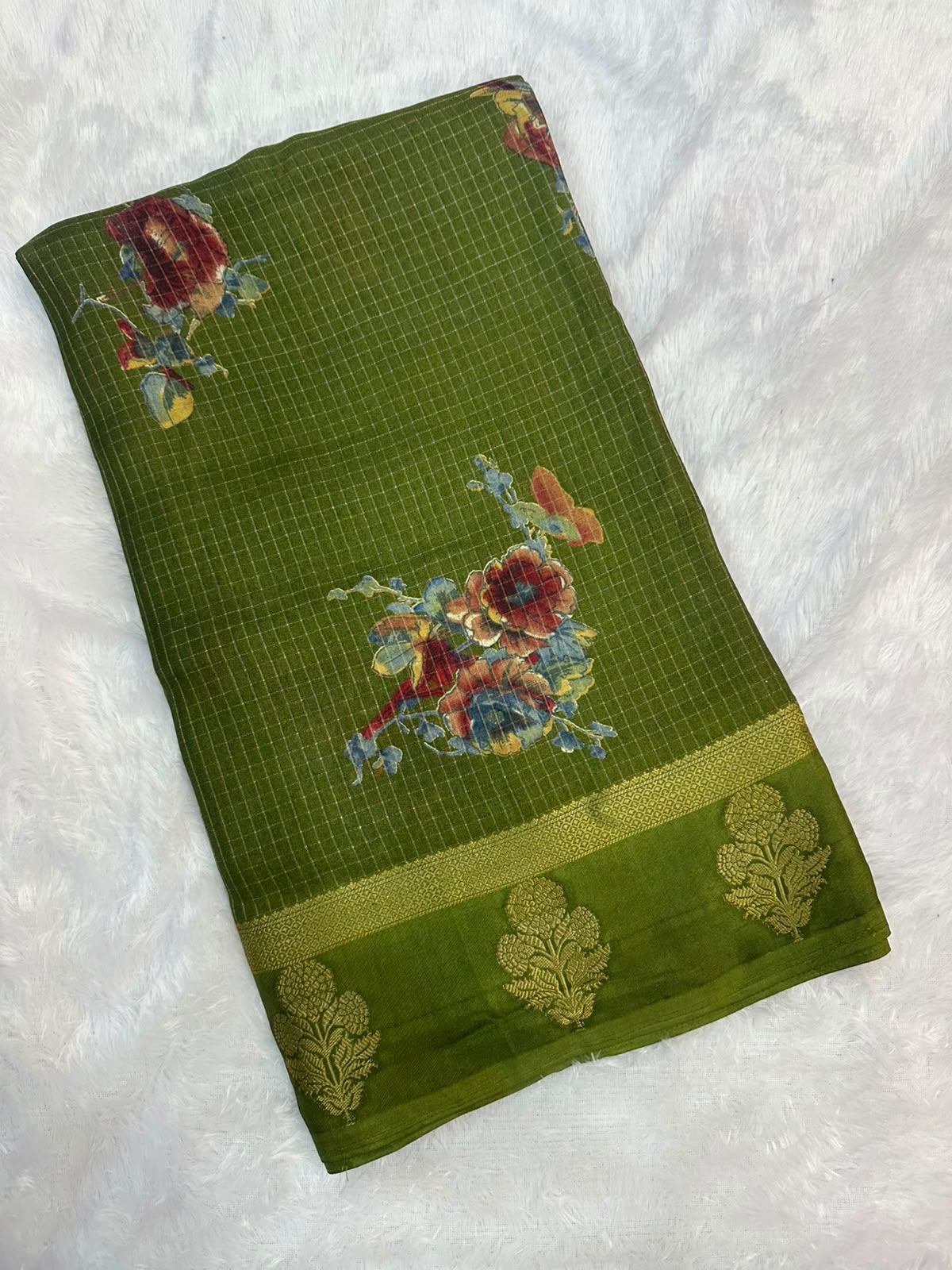 VINTAGE FLORAL GEORGETTE