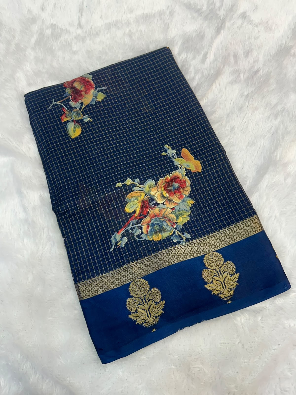 VINTAGE FLORAL GEORGETTE