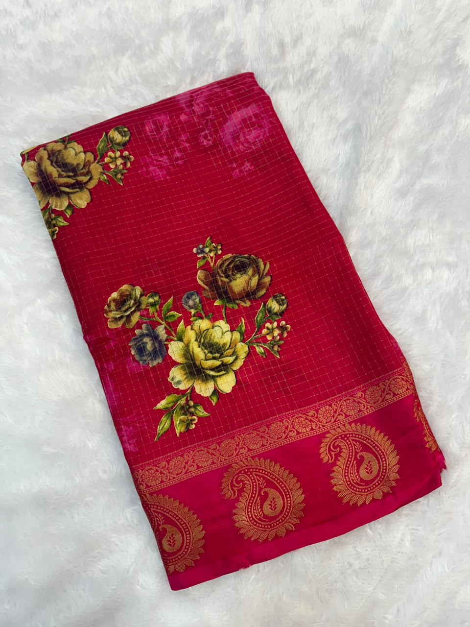VINTAGE FLORAL GEORGETTE