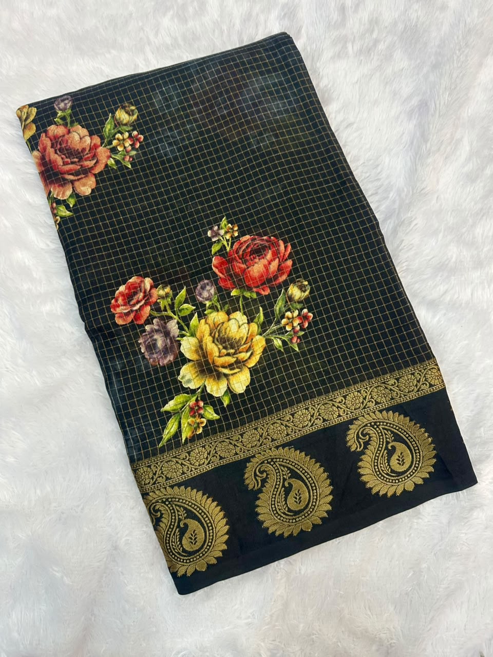 VINTAGE FLORAL GEORGETTE