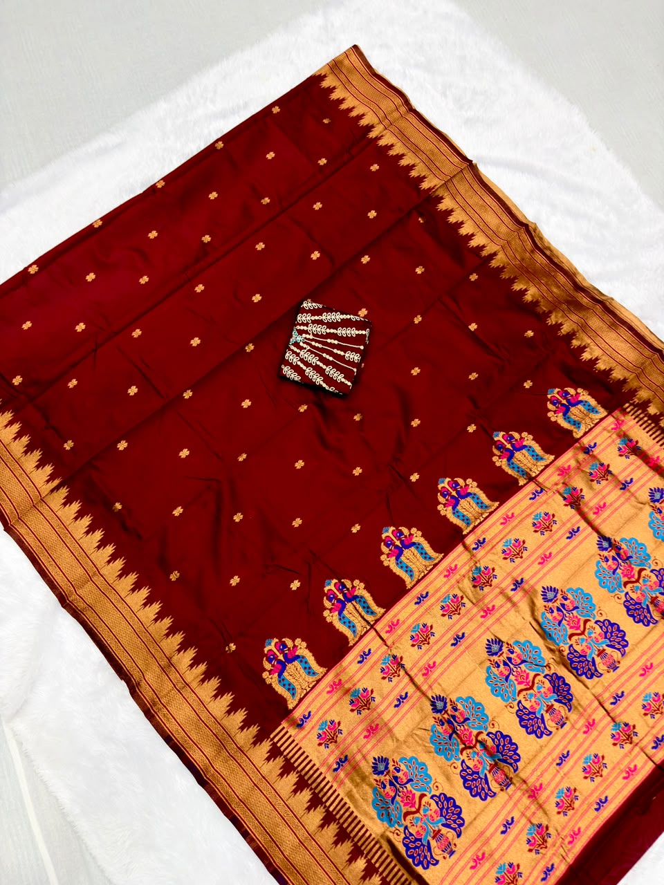 PAITHANI TUSSER SILK