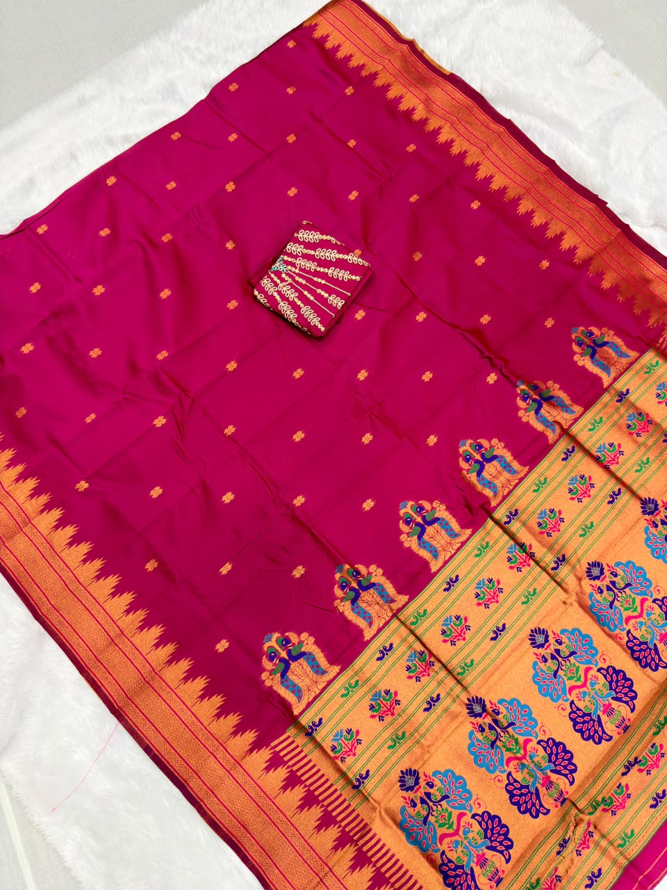 PAITHANI TUSSER SILK
