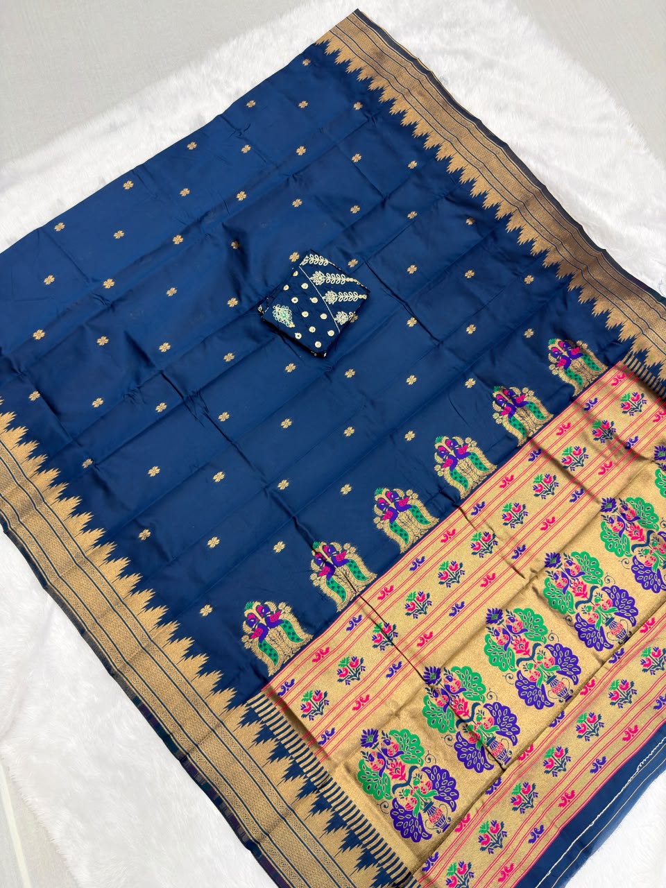 PAITHANI TUSSER SILK