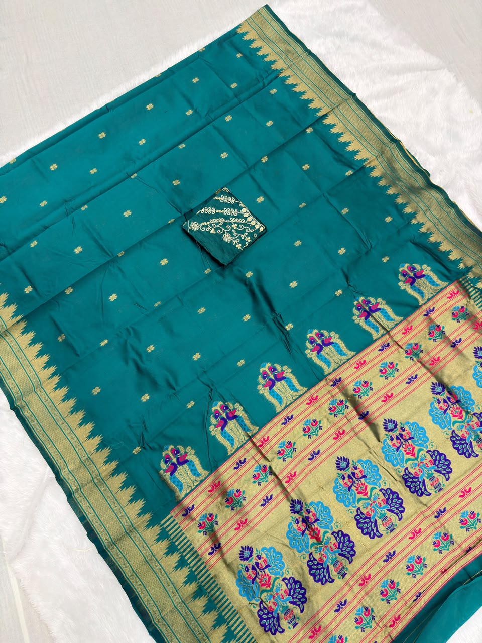 PAITHANI TUSSER SILK