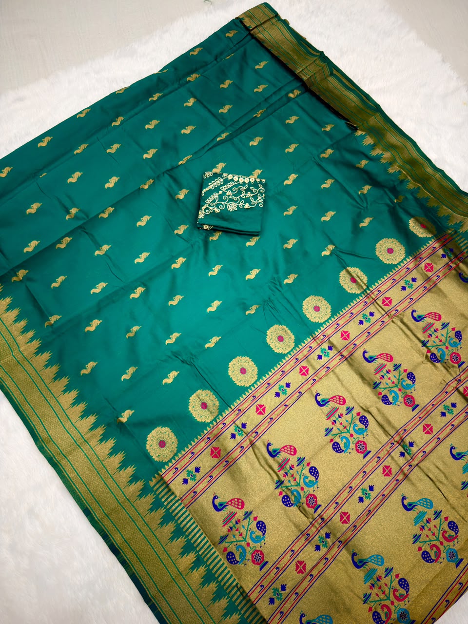 PAITHANI TUSSER SILK