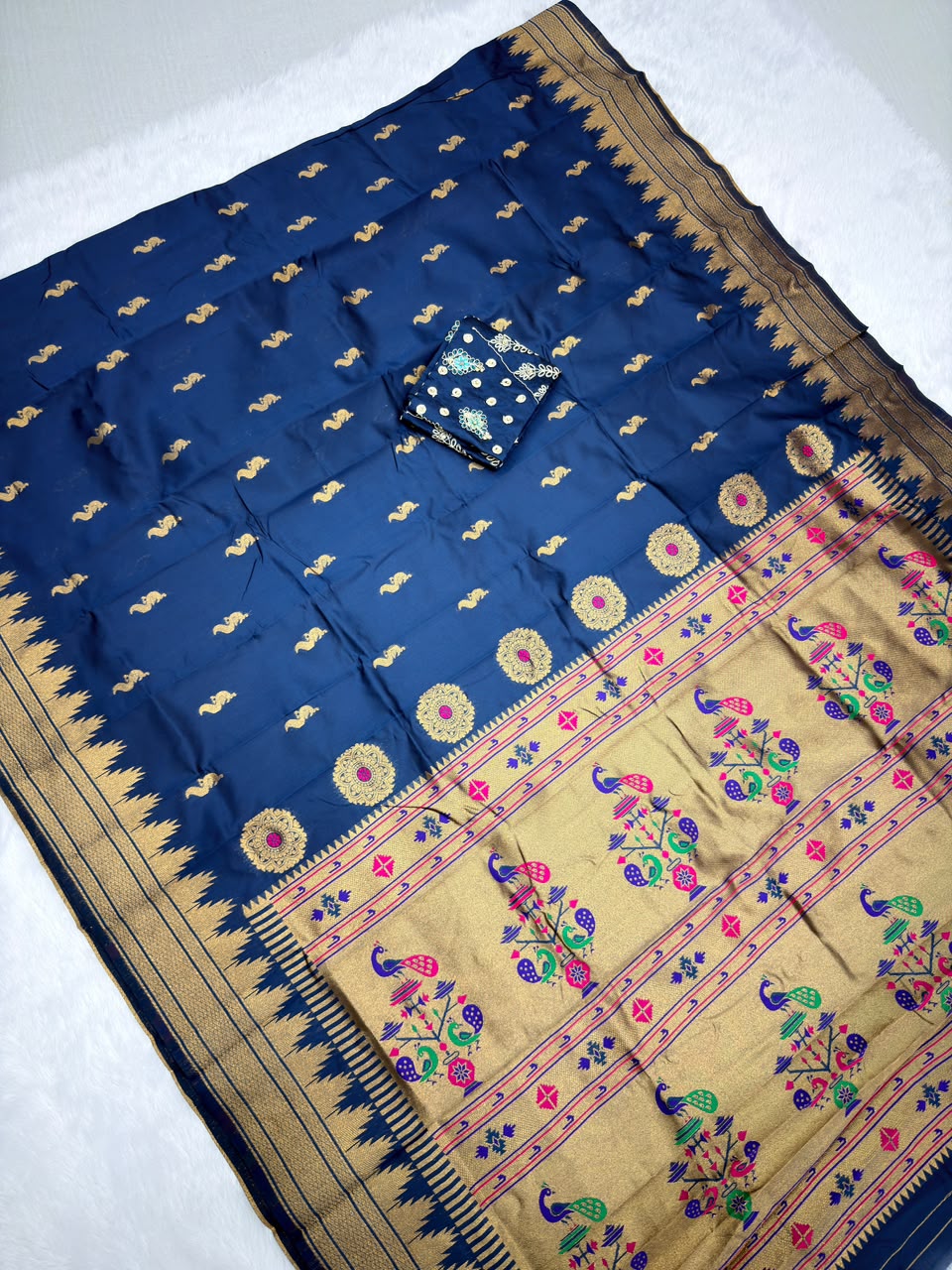 PAITHANI TUSSER SILK