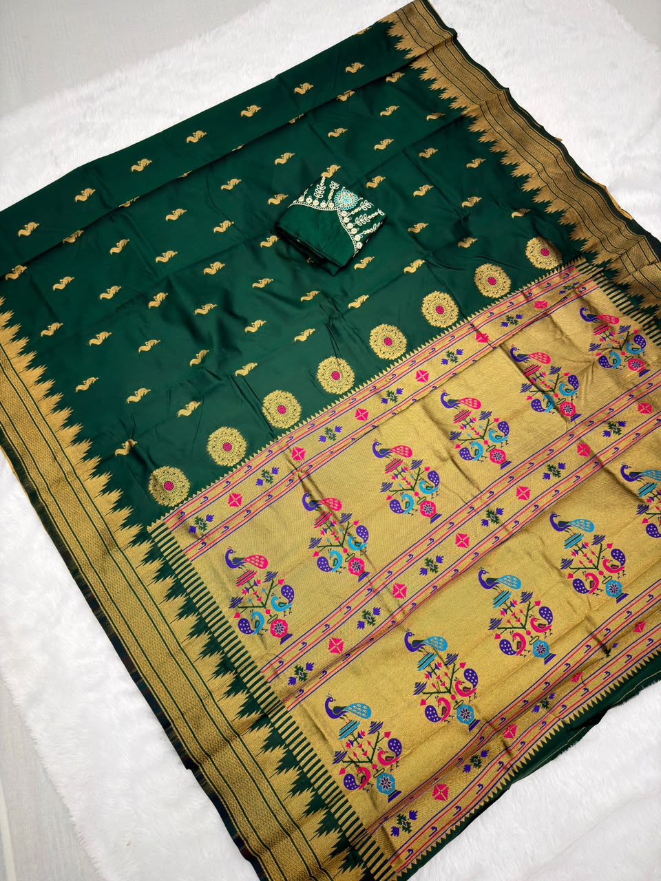 PAITHANI TUSSER SILK